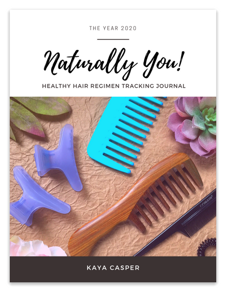 Natural Hair Regimen Tracking Journal