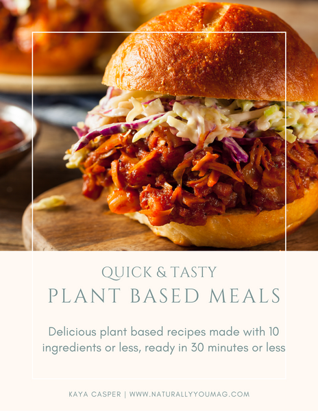 Quick & Tasty Plant Based Meals Recipe Pack (PDF Download)
